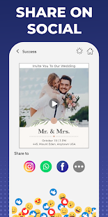 Digital Invitation Card Maker - Video eCards 40.0 APK screenshots 5