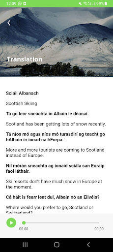 TYM - Learn Irish Screen 3