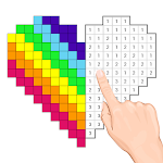 Unicorn Sandbox: Pixel coloring Game Apk