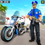 Cover Image of Download Police Moto Bike Chase Crime Shooting Games 2.0.34 APK