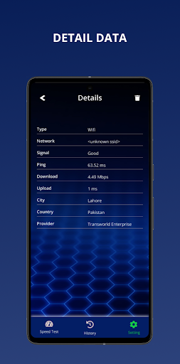 WiFi tester-Internet SpeedTest Screen 3