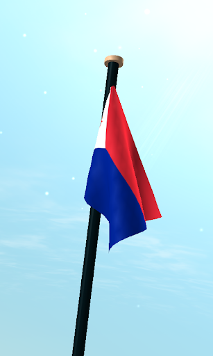 Sint Maarten Flag 3D Free
