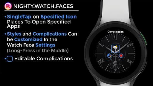 Real Night - watch face screenshot 16