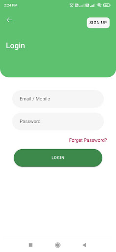 Android application Sawariya Kisan Bazar screenshort