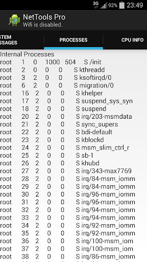 NetTools Screen 3