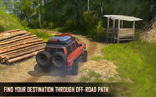 Offroad Jeep driving Off-Road Screen 2