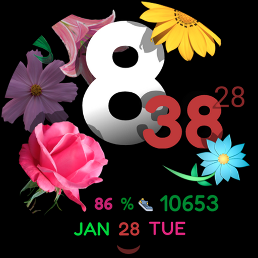 h012 Happy Fresh Floral Logo