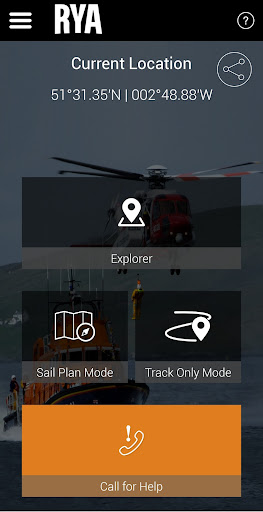 Android application RYA SafeTrx screenshort
