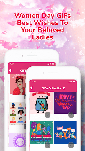 Women Day Cards Wishes GIFs