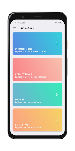 Android application ColorZone screenshort