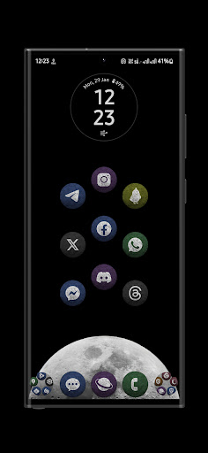 Screenshot of Moonlight Colors Icon Pack