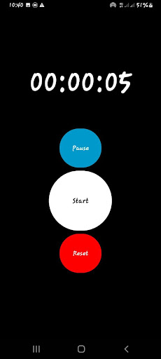 Stopwatch screenshot 1