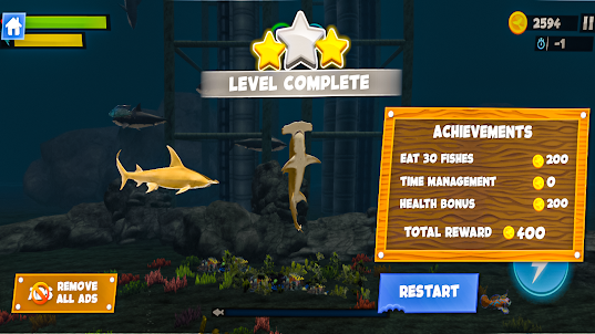cazador de tiburones 3d juegos