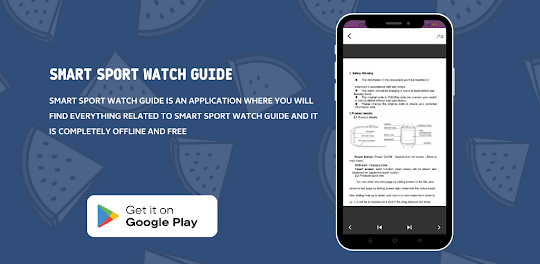 Smart Sport Watch Guide