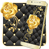 Gold Rose Live Wallpaper icon
