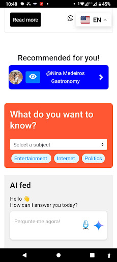 Feedo News AI Screen 3