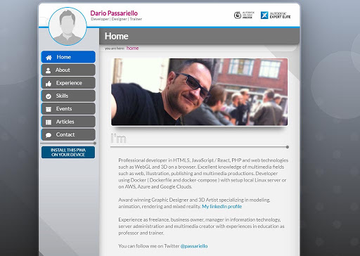 dario.passariello.ca Screen 2
