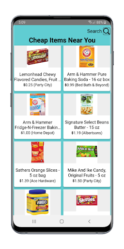 Android application Compar screenshort