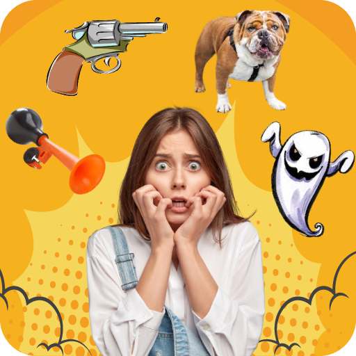 Prank Sounds: Funny & Scary Logo