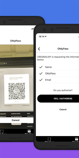 OMyPass Screen 2