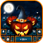 Halloween Pumpkins Keyboard Background Apk
