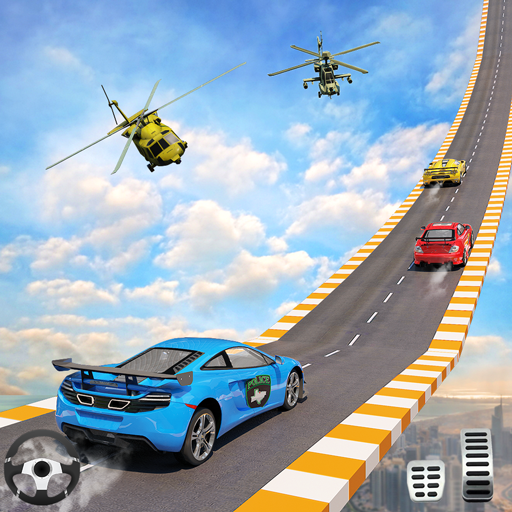 Police Mega Ramp: Car Games  Icon