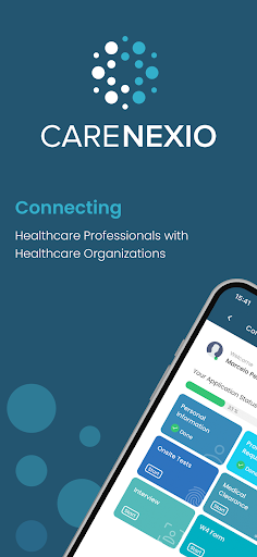Android application CareNexio screenshort