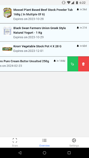 Fridge Buzzer Screen 3