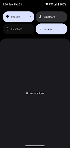 Setapp Real-time Configuration Screen 3