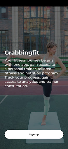 Android application GrabbingFit screenshort