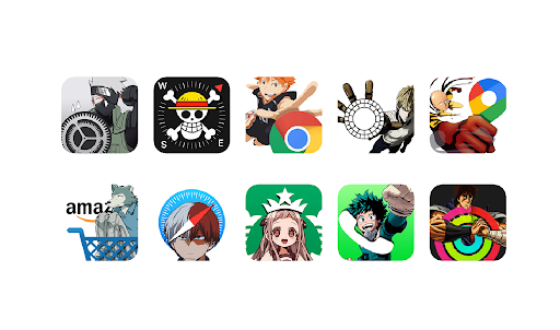 Anime Icon Pack Screen 2