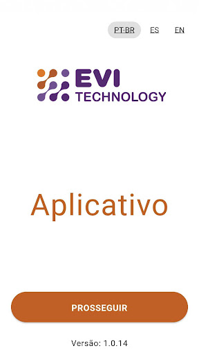 Android application EVI Jornada screenshort