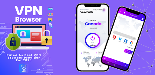 Android application VPN Browser screenshort