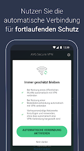 AVG Secure VPN – Sicherheit Screenshot