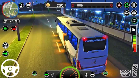오프로드 게임 버스 시뮬레이터 3D