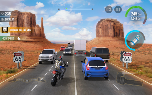 Moto Traffic Race 2 MOD APK (Unlimited Money) 5