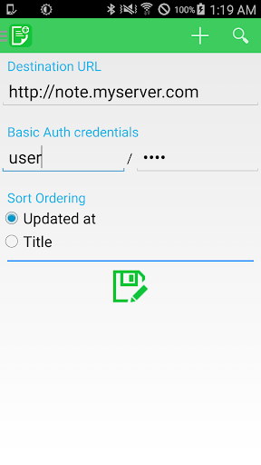 Notepad ~HTTP POST~ Screen 3
