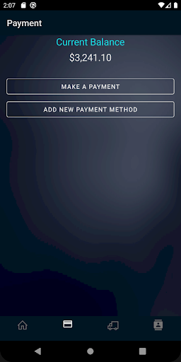 Rural Gas Demo App Screen 2