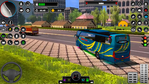 Android application Bus Games Coach Bus Games 2023 screenshort