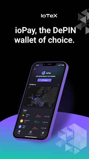 Android application ioPay screenshort
