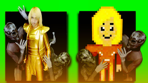 Android application Where's the Alien? screenshort