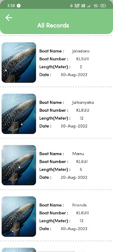 Whaleshark Rescue Application Screen 3