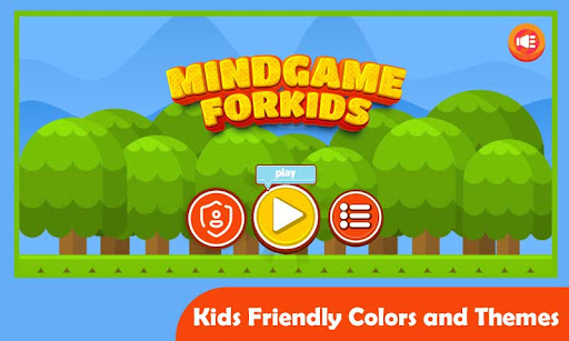 Android application Mind Game for Kids screenshort