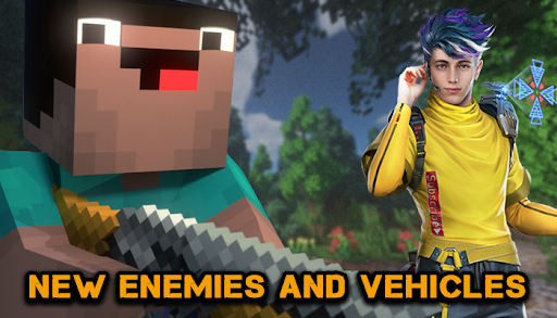 Android application FF FIRE Mod For Minecraft PE screenshort