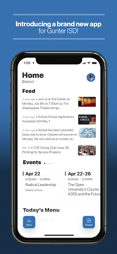 Android application Gunter ISD screenshort