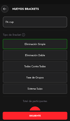 Organizador de torneos y ligas screenshot 2