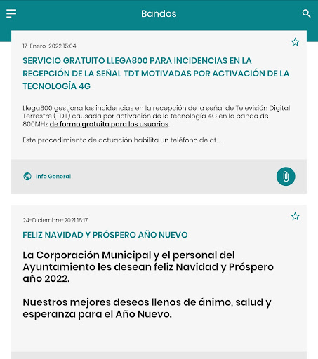 Abia de la Obispalía Informa Screen 2