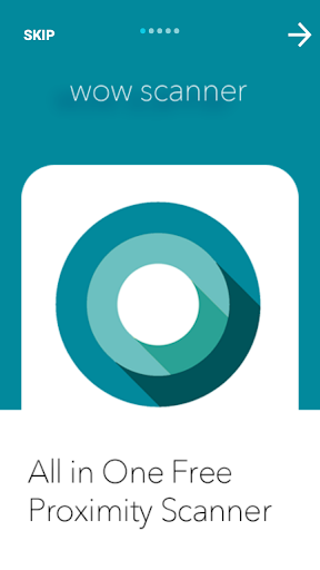 Android application WOW Scanner QR,NFC,BLE,U-SONIC screenshort