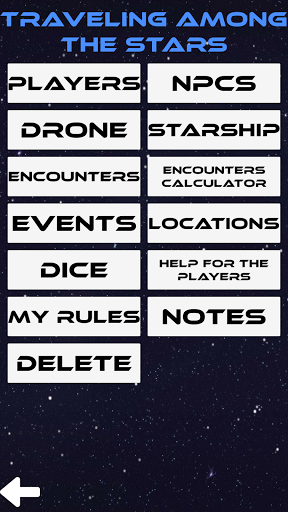 Android application Master of Star Locator screenshort