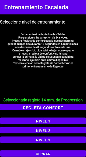 Entrenamiento Escalada Base